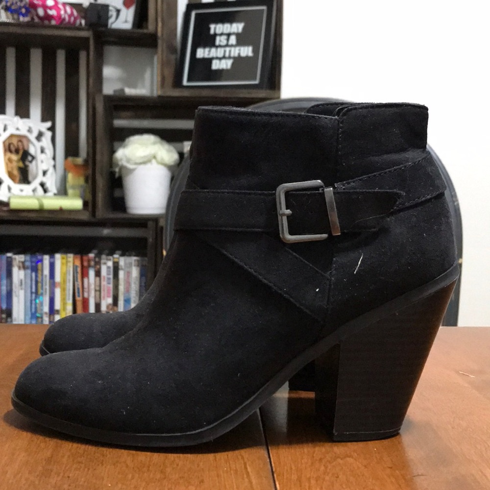 Black booties